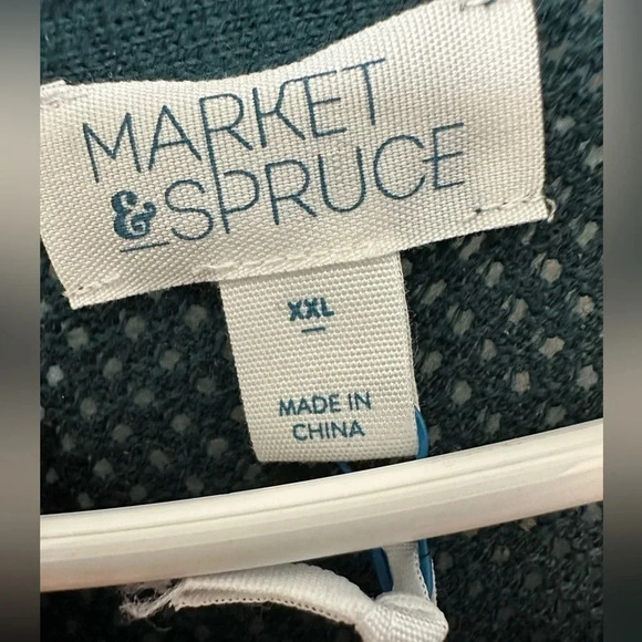 MARKET & SPRUCE Quintana Colorblock Mesh Detail Pullover sweater NWT - Picture 5 of 8